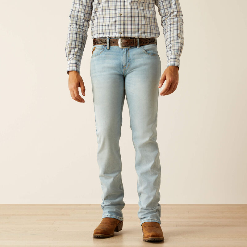 Vaqueros Ariat M7 Slim Grizzly de pierna estrecha