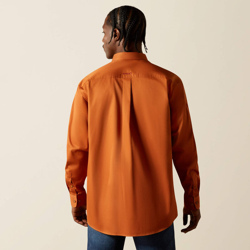 Camisa clásica de sarga con logotipo del equipo Ariat