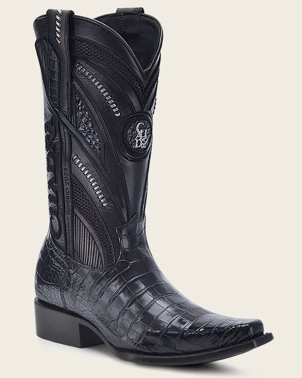 Imperio Black Alligator Exotic Boot (Limited Edition)