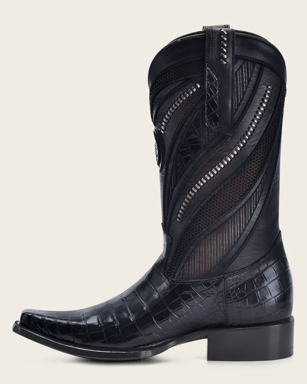 Imperio Black Alligator Exotic Boot (Limited Edition)