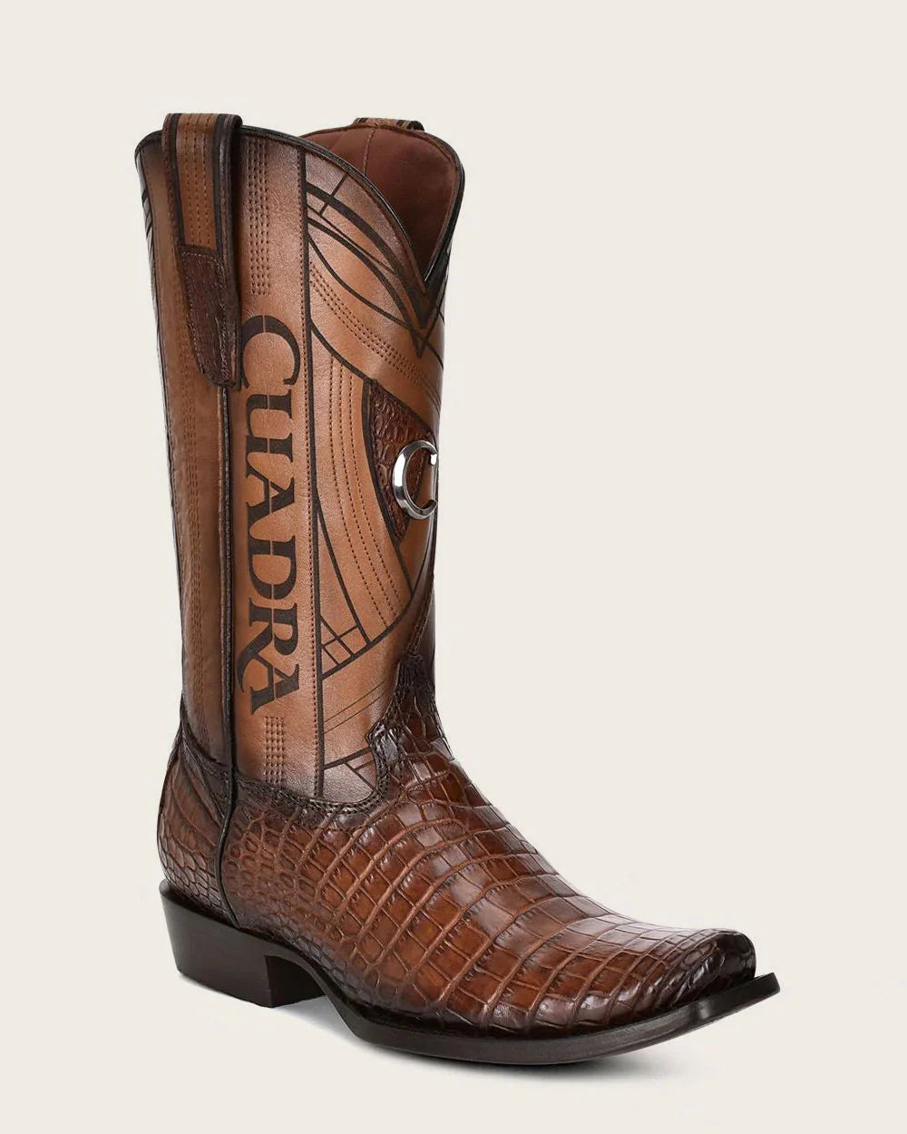 Moreleti Cayman Leather Cowboy Boots