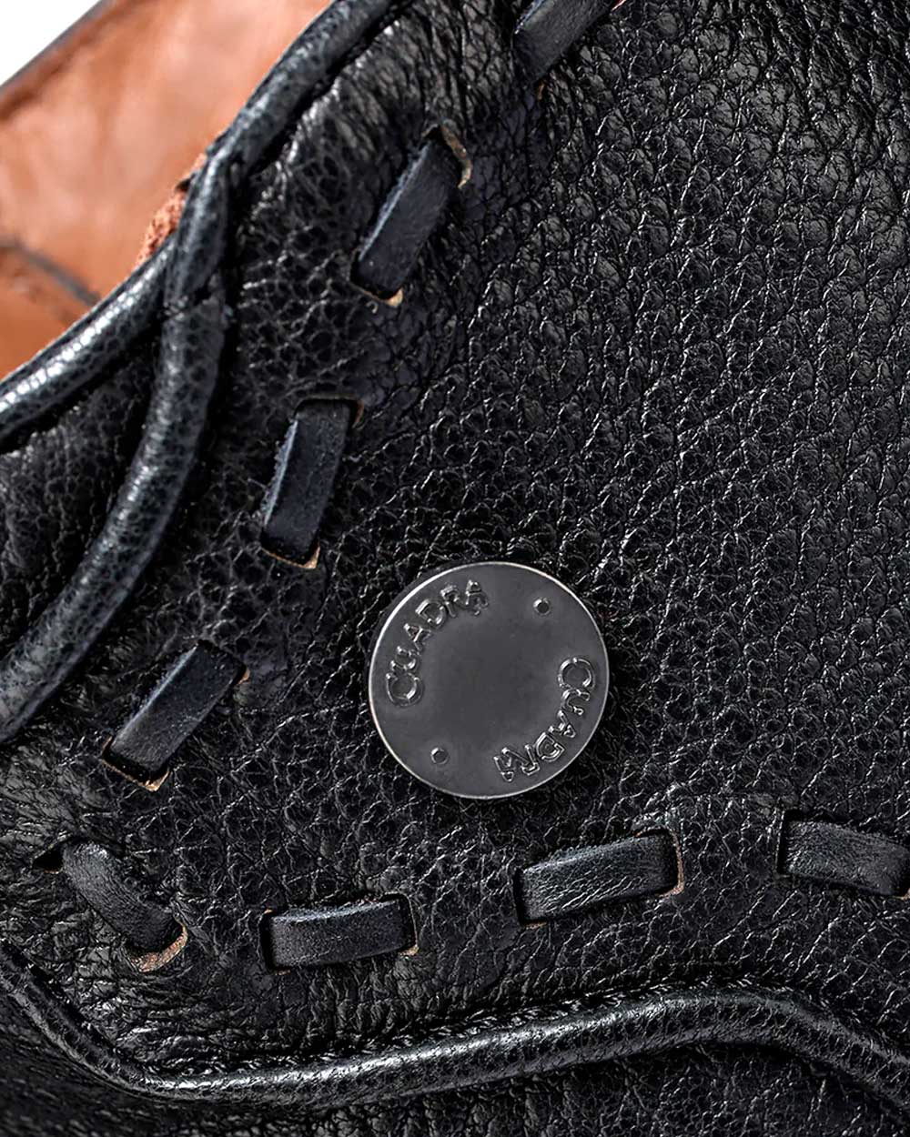 Cuadra Urban Engraved Black Bovine Boot