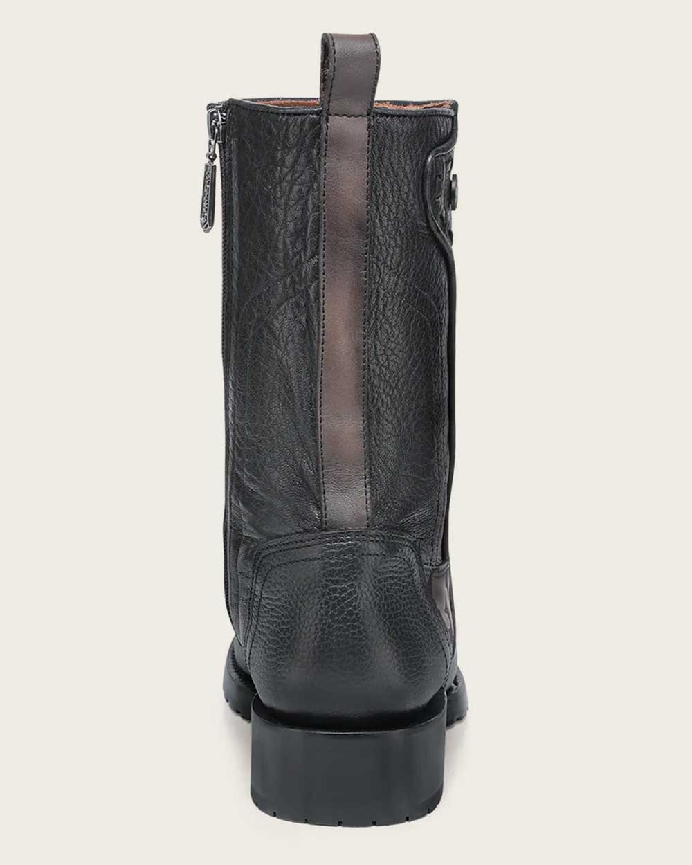 NEW Cuadra Urban Engraved Black Bovine Boot