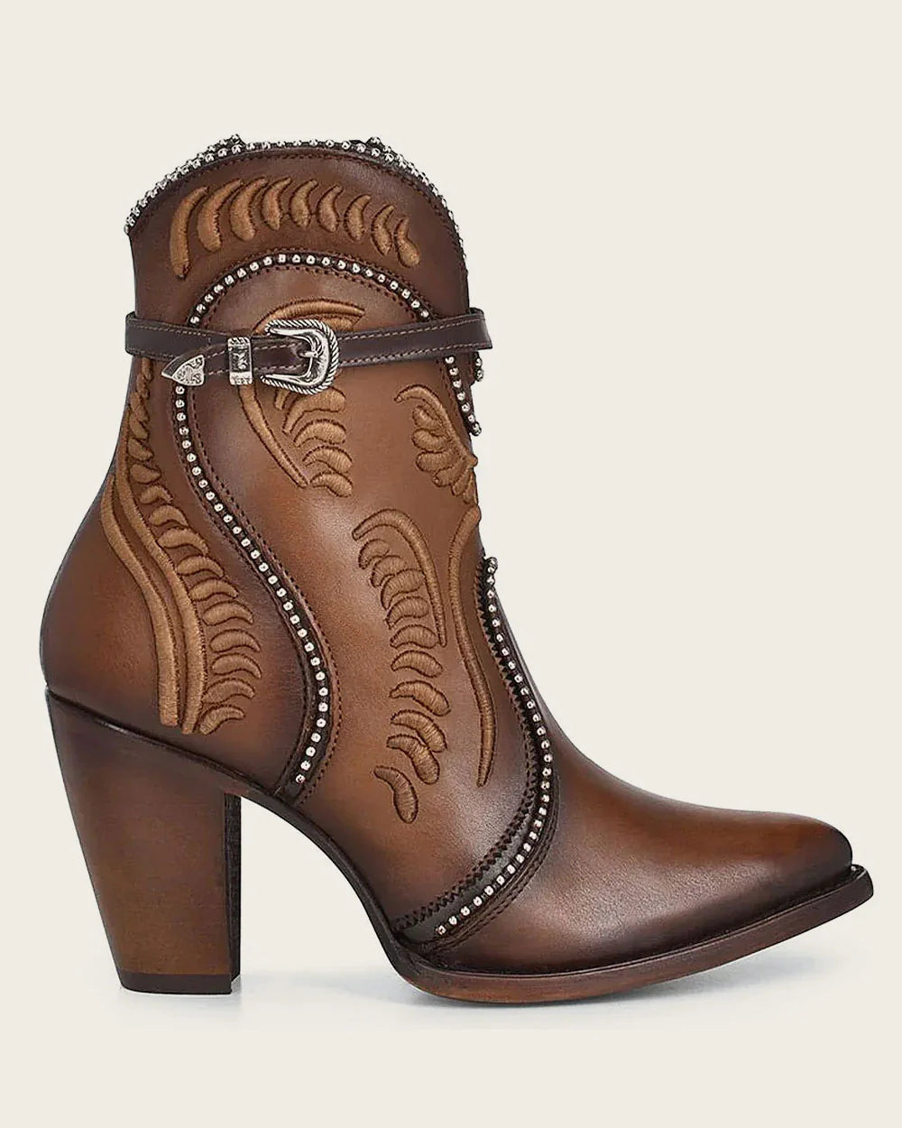 Cuadra Ankle honey bootie