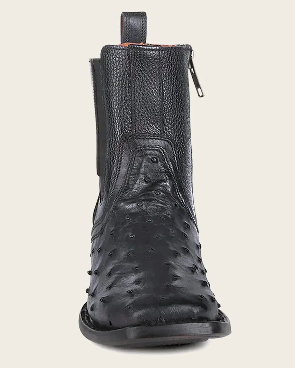 CUADRA Urban black ostrich boot