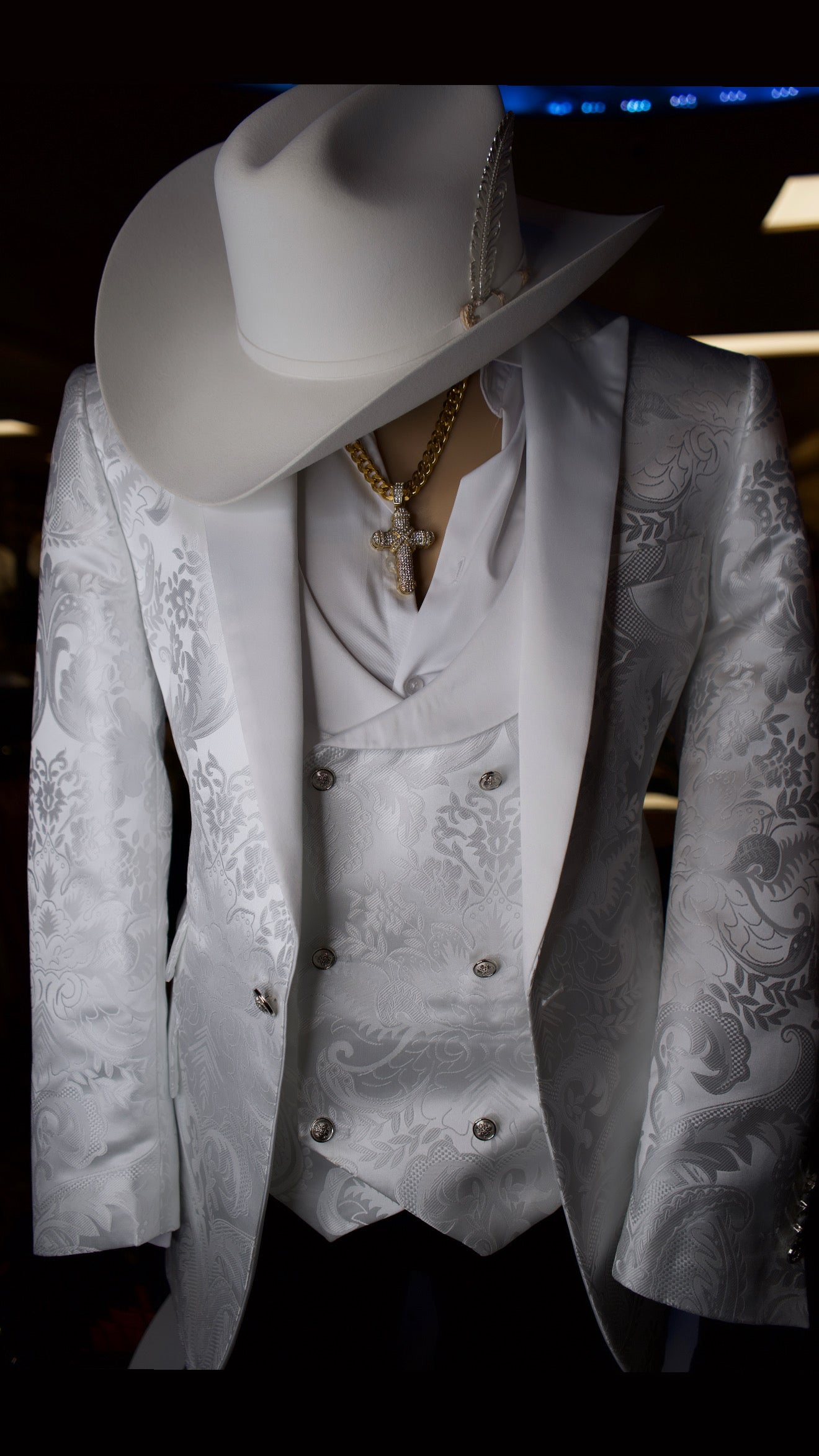 "Exclusive Elegant Wedding Suit For Grooms - Premium Slim Fit" 3-Piece Set"