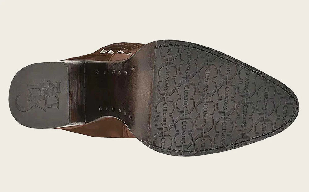 Cuadra Tall western style brown boot
