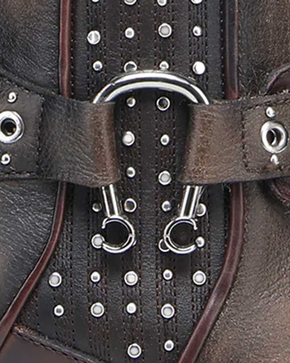 Cuadra Western style honey brown Bootie