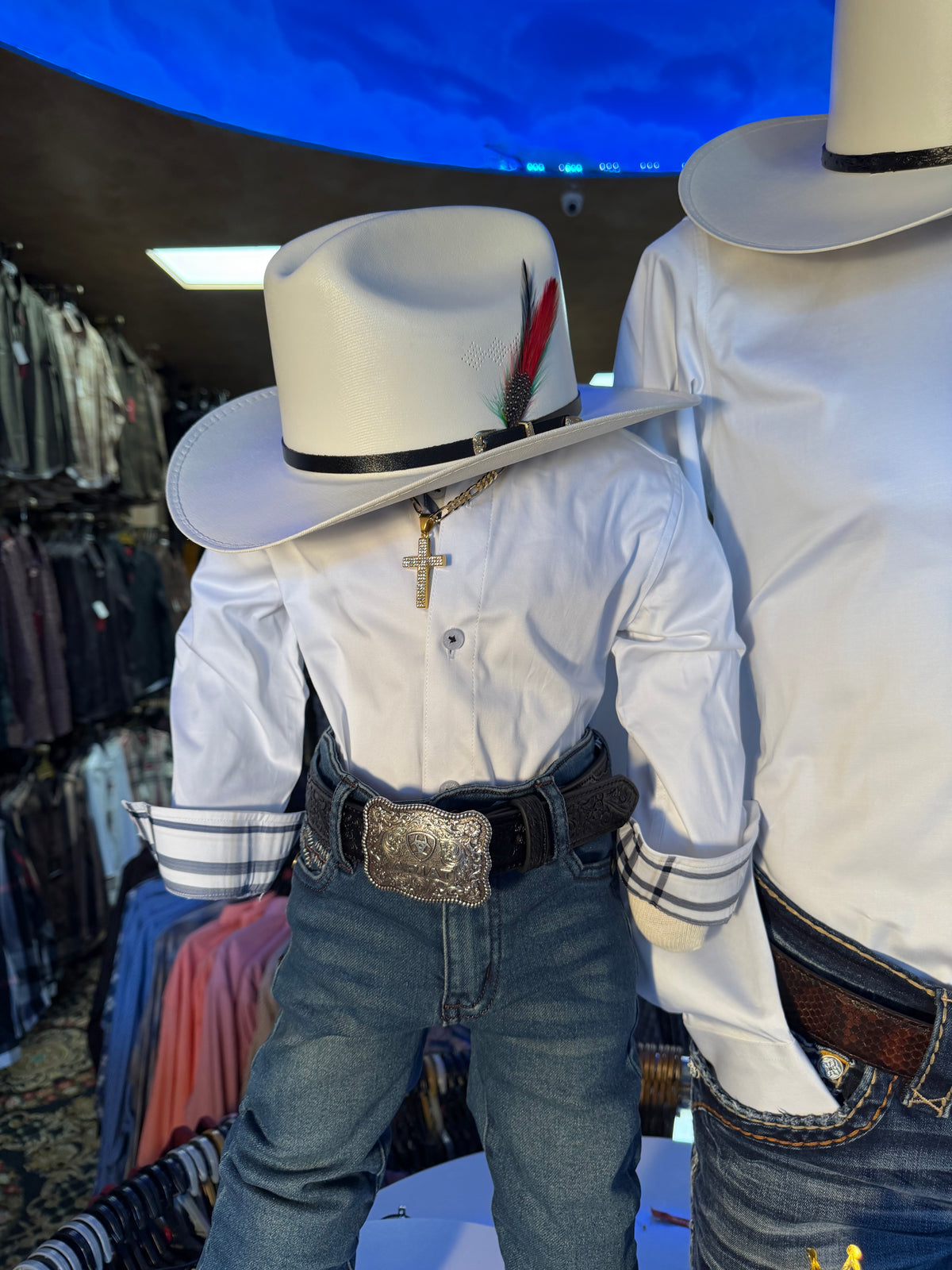 Kid's Modern Fit White Elegance
