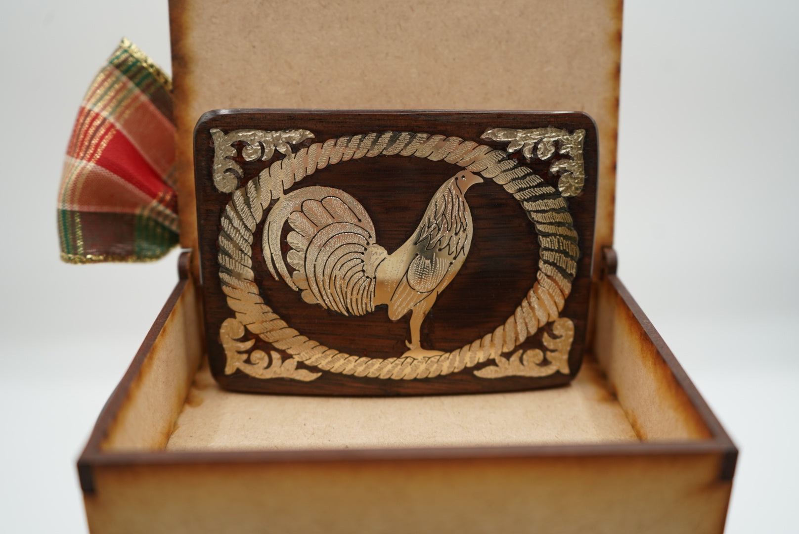 Belt Buckle (Gallo) de Cuerno