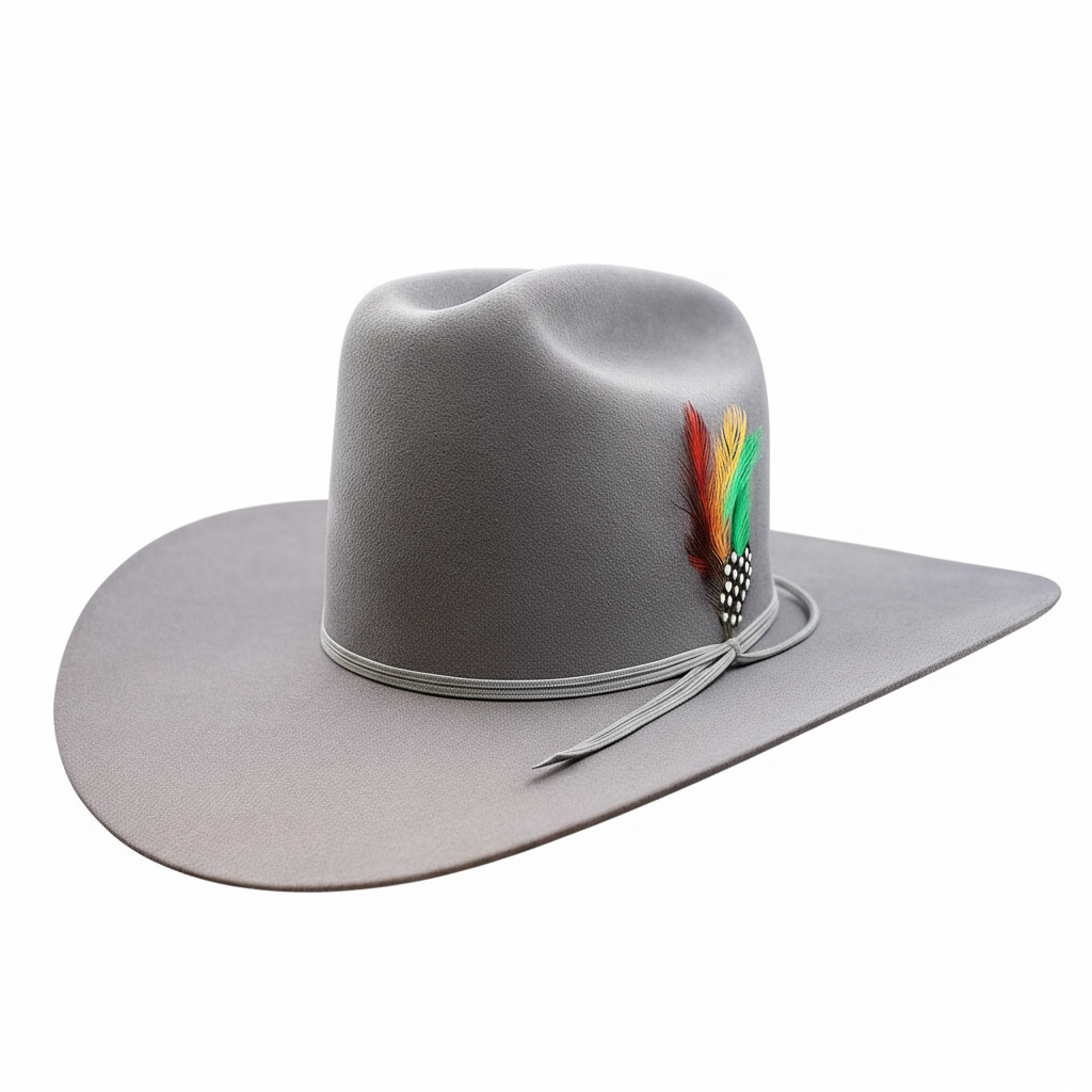 RDR (Rey De Reyes) Charcoal Sinaloa Patron Western Felt Hat