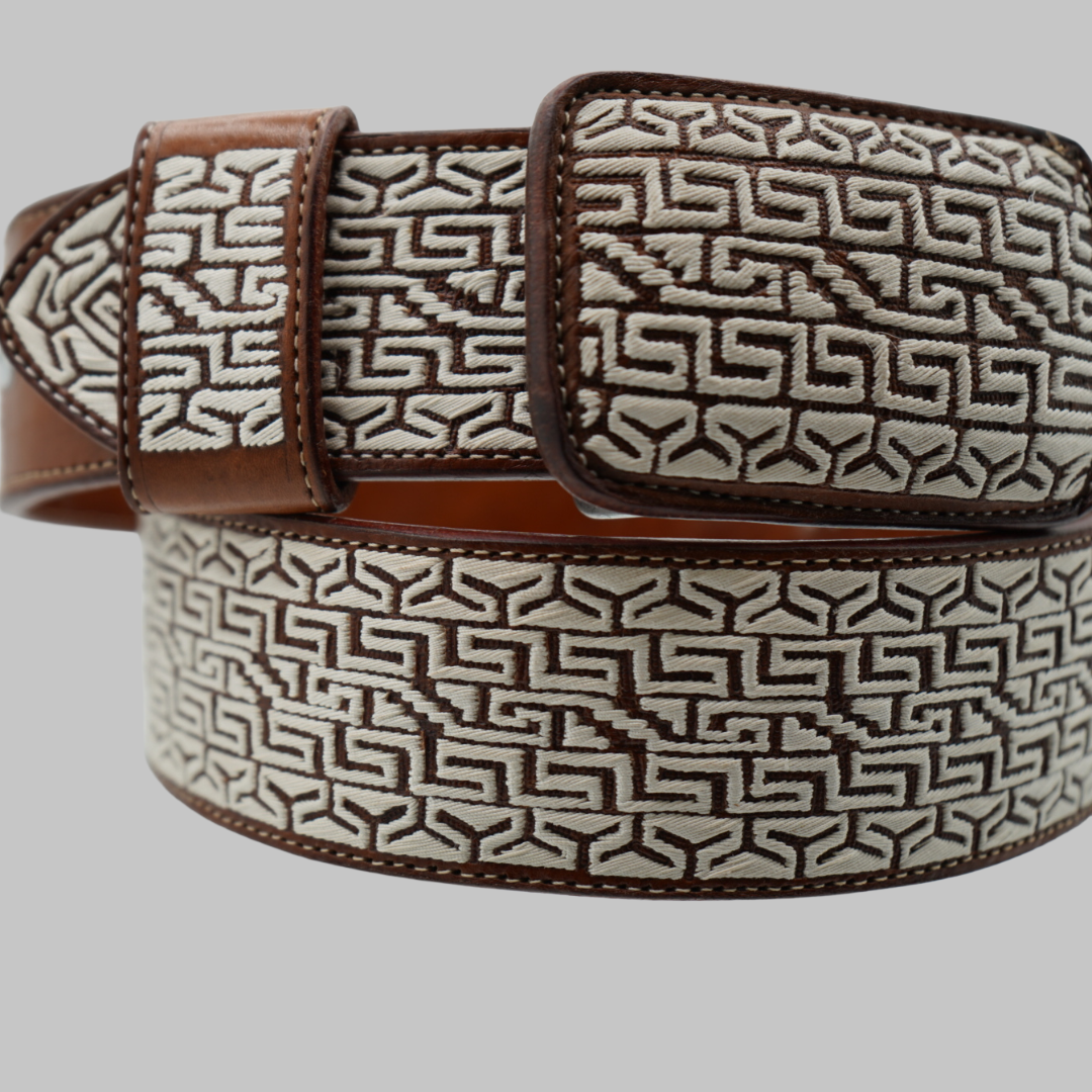 Cinto Piteado de Lujo – Tradición y Elegancia Artesanal (Brown)