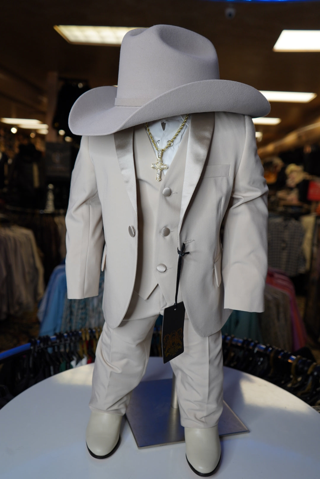 Kids Luxury Suit Champagne Beige (SB Collection)