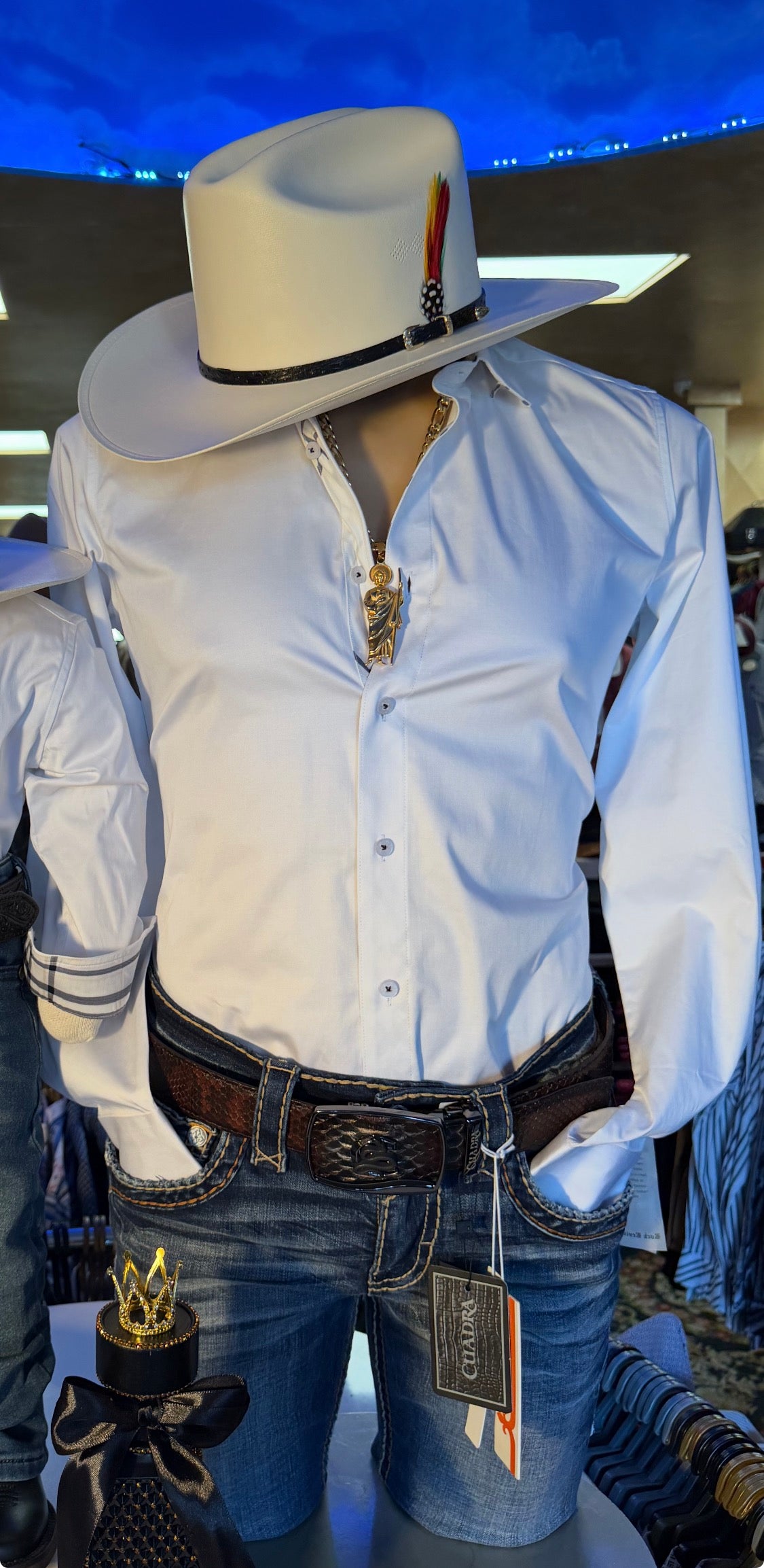 Men’s Modern Fit White Elegance