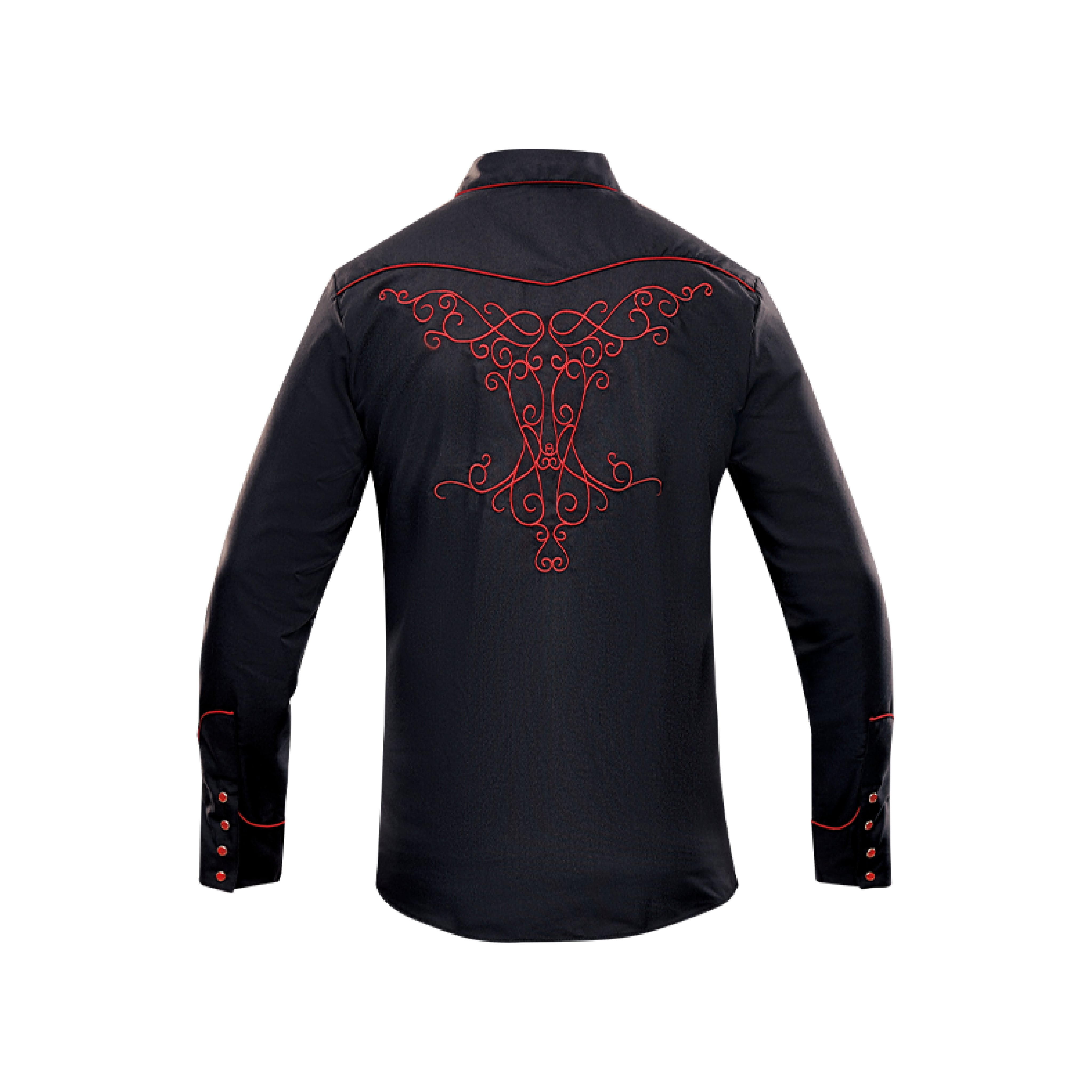 Vaqueros Western Shirt (Embroidered Arrow Snap #1)