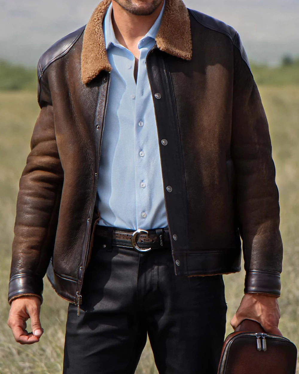 Cuadra Honey Engraved Belt