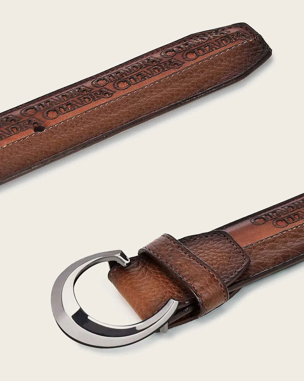 Cuadra Honey Engraved Belt