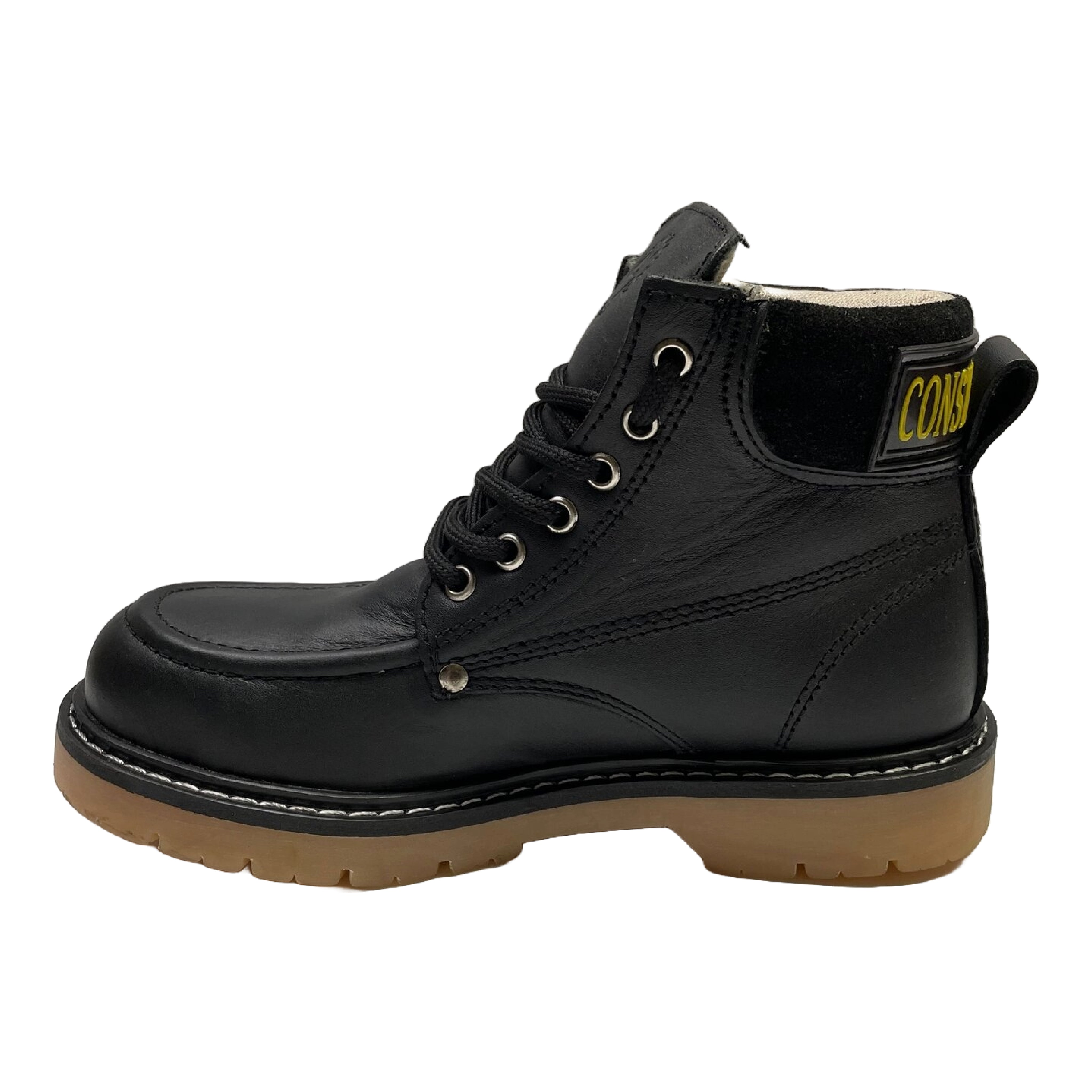 Construction-Pro Steel Toe Lace-Up Double Stitch