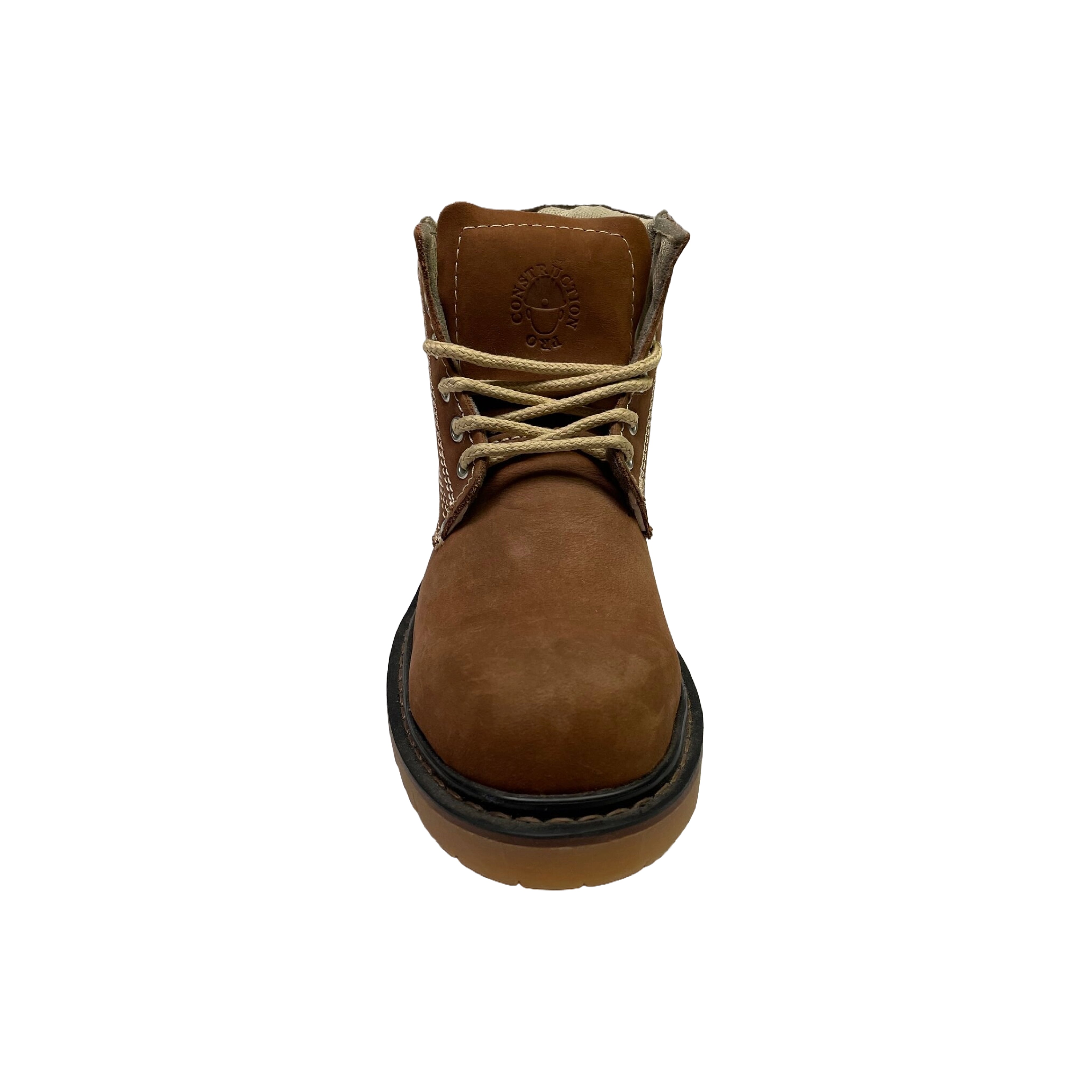 Construction-Pro Round Steel Toe Lace-Up