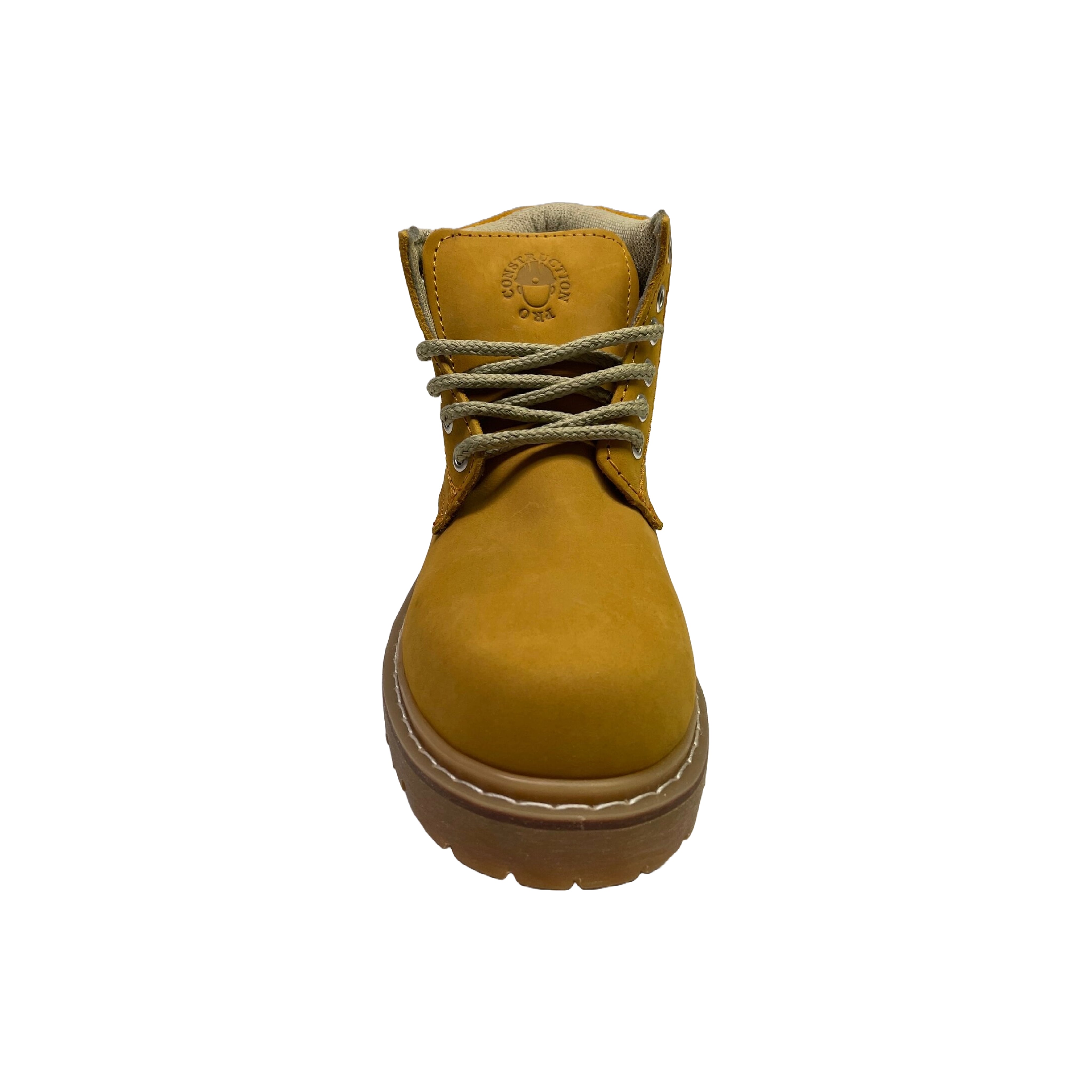 Construction-Pro Round Steel Toe Lace-Up