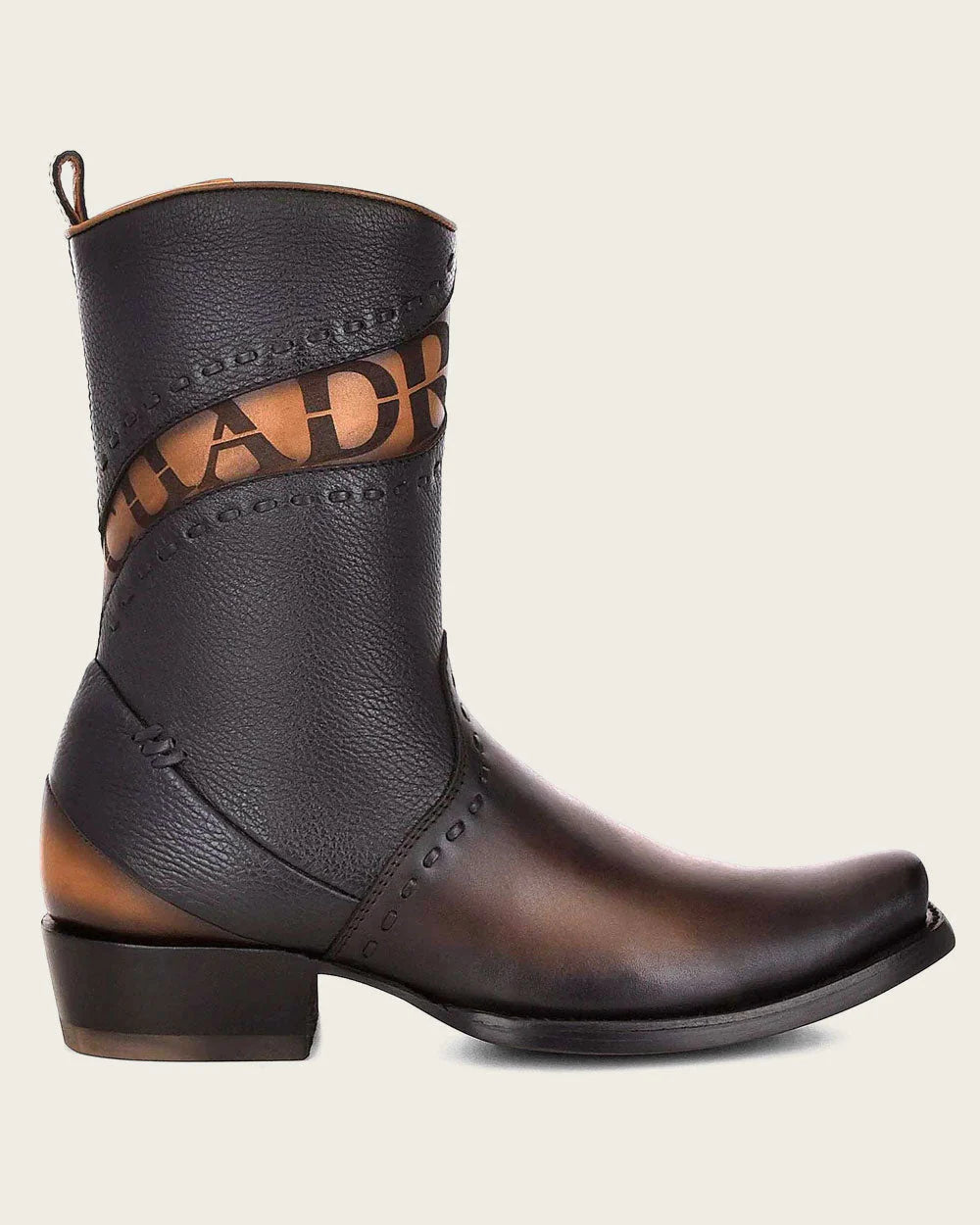 Bota marrón grabada Cuadra Urban
