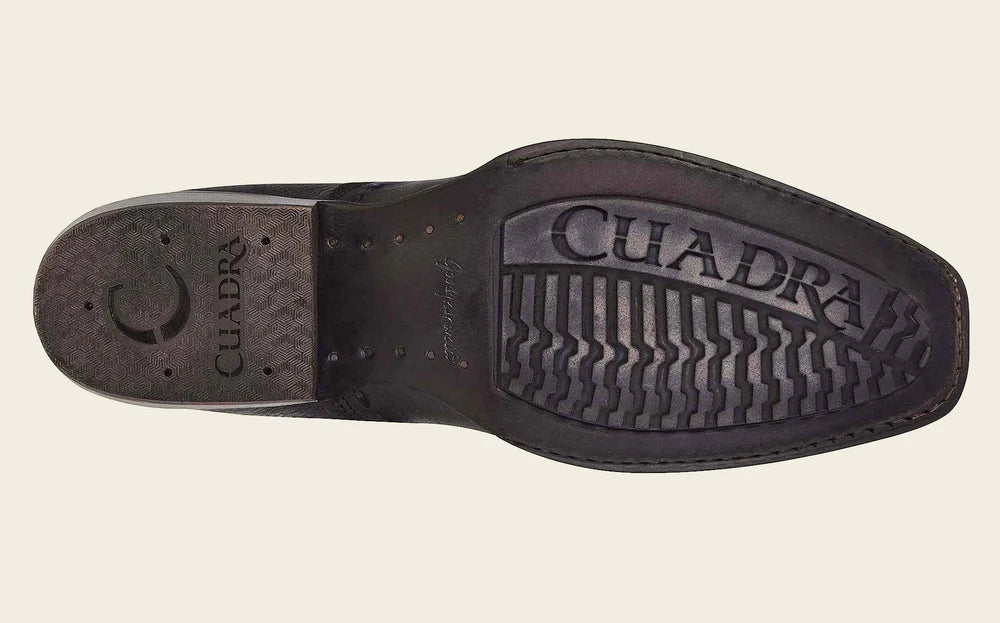 Bota marrón grabada Cuadra Urban