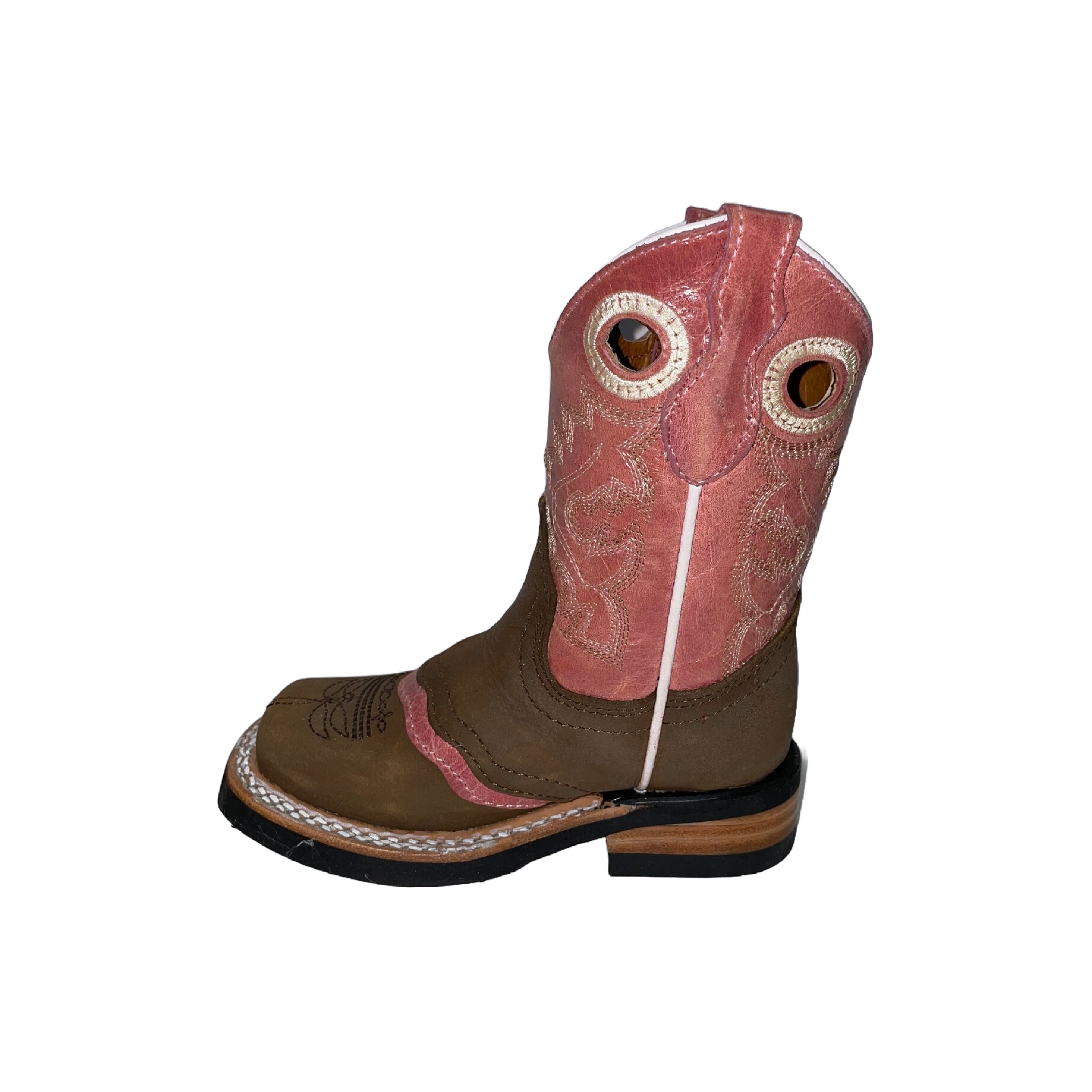 Cuatrero Kids Double Barrel Rodeo Boots