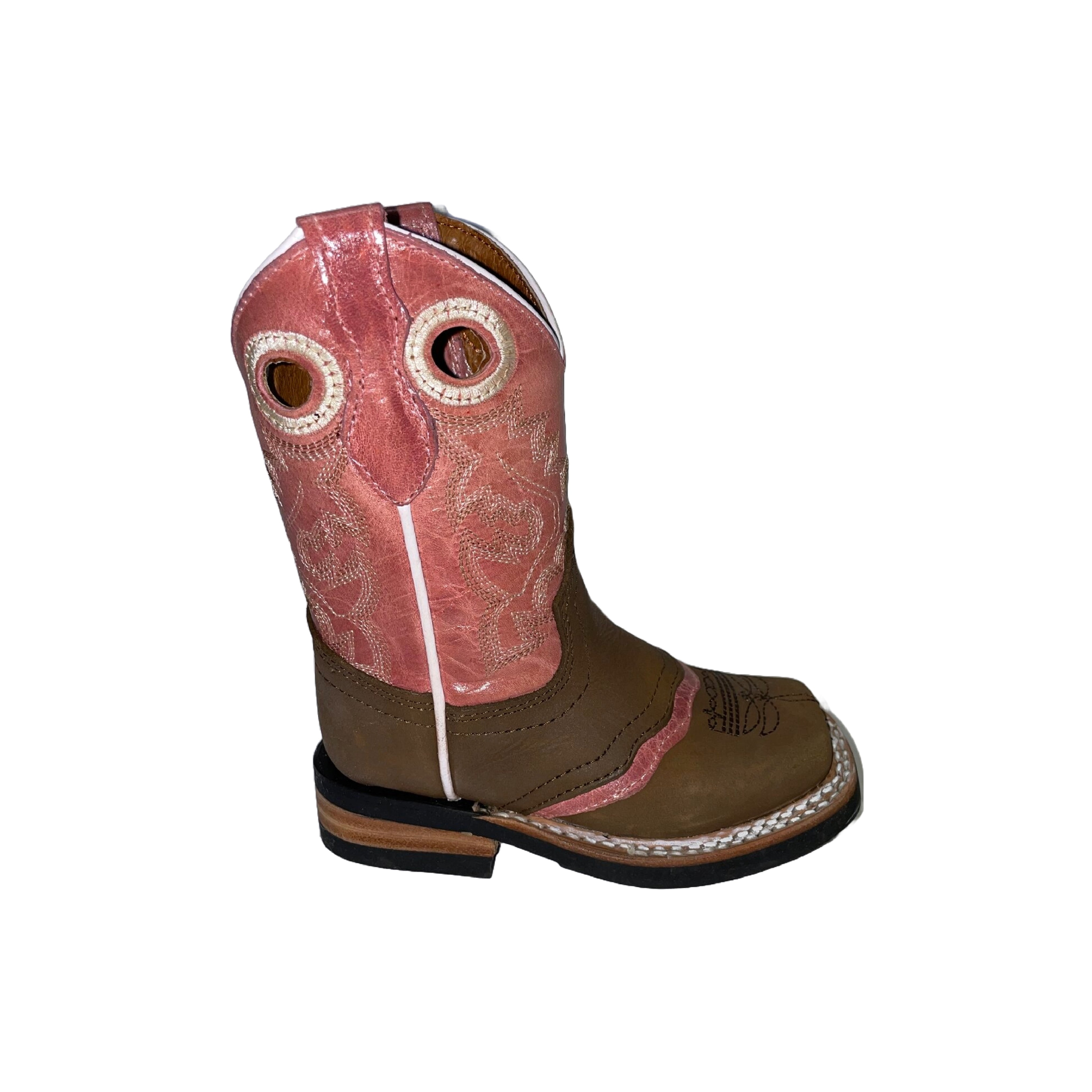 Cuatrero Kids Double Barrel Rodeo Boots