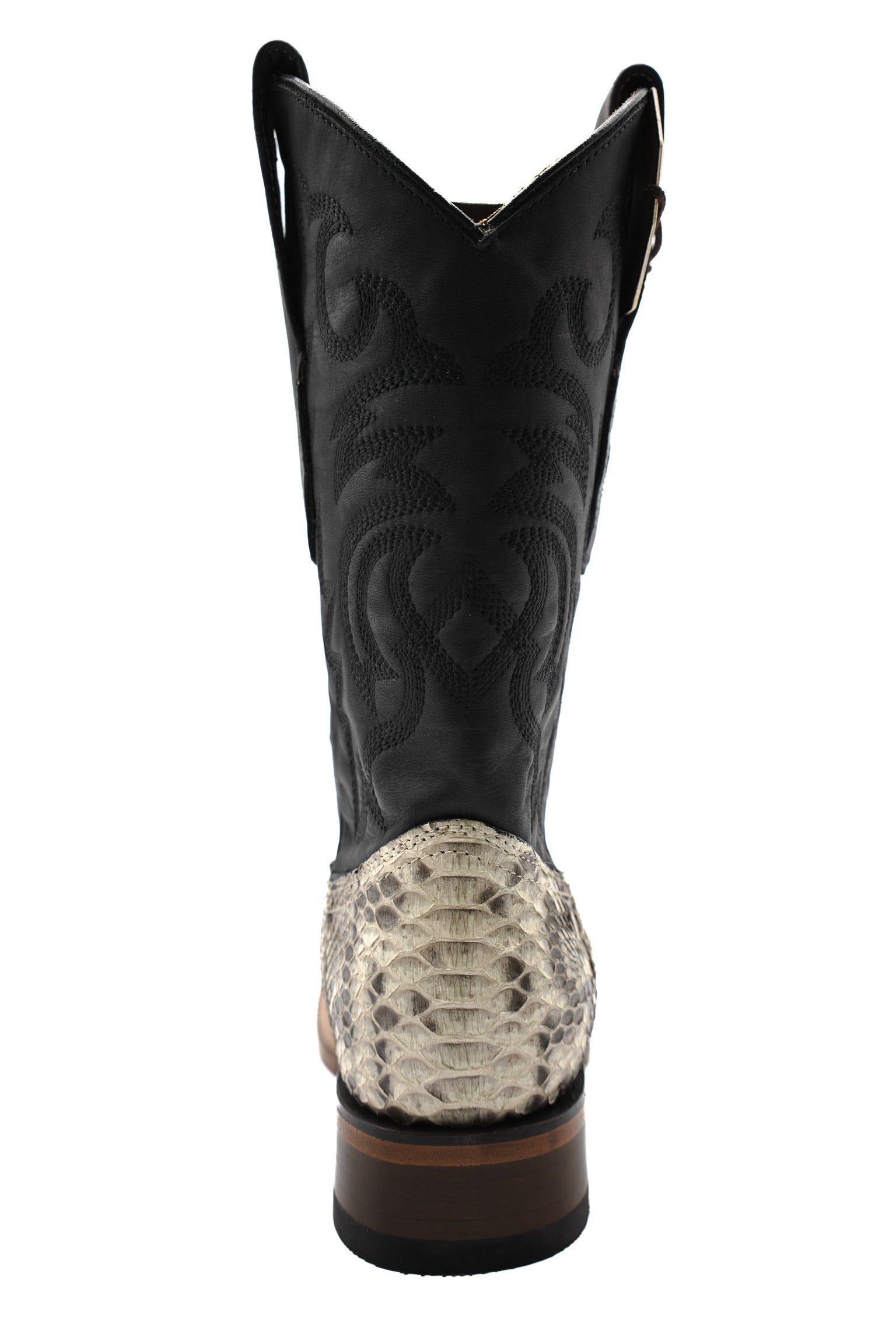 Los Altos Botas De Piton (Natural)