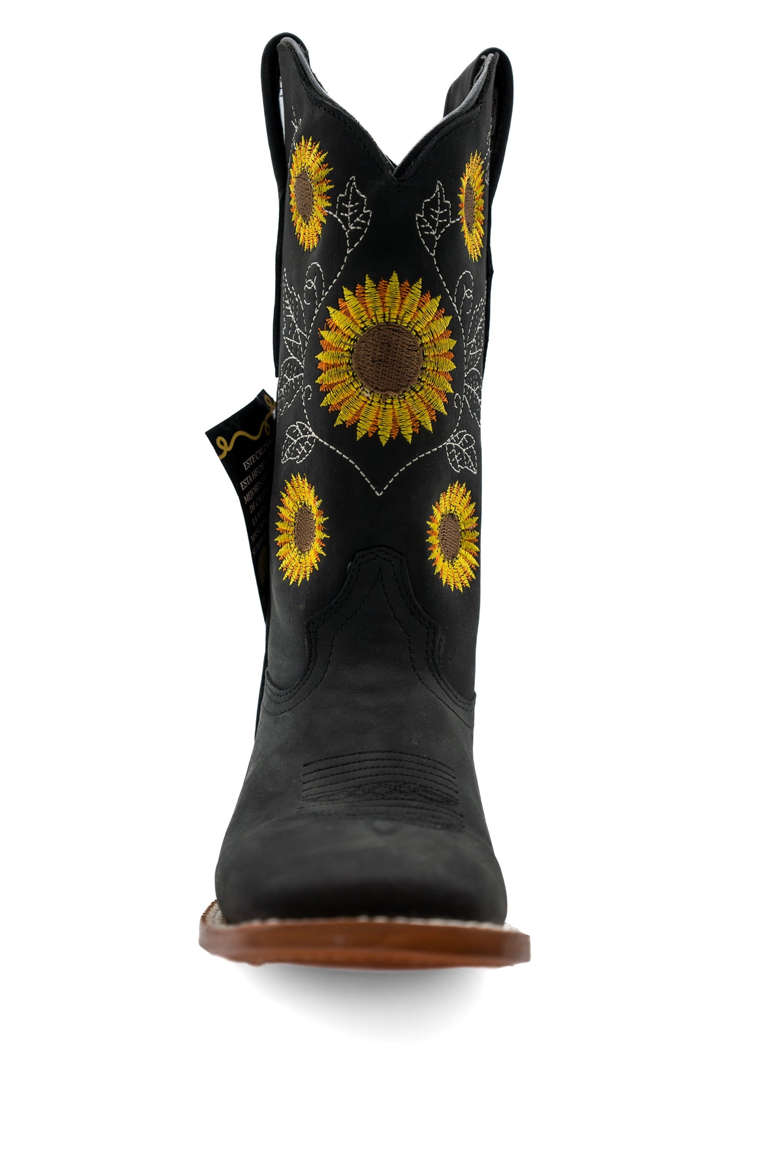 Bota de rodeo Cuatrero Girasoles