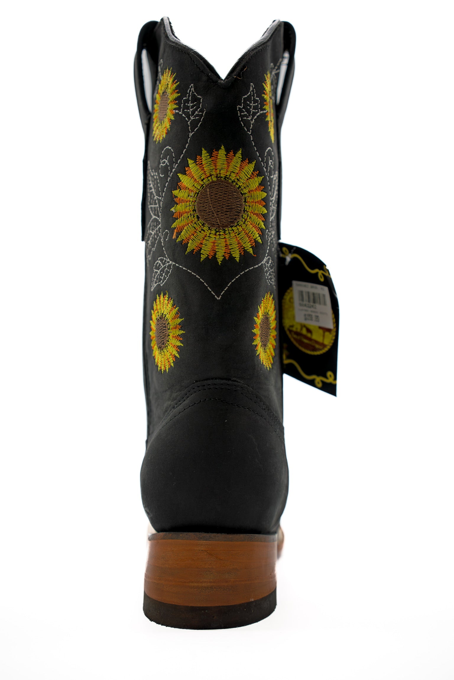 Bota de rodeo Cuatrero Girasoles