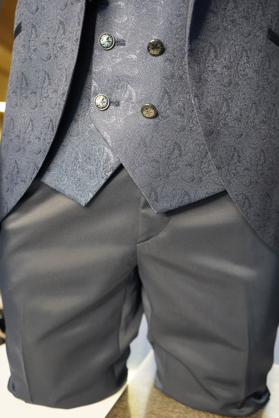 "El Príncipe Azul" – Royal 3-Piece Suit