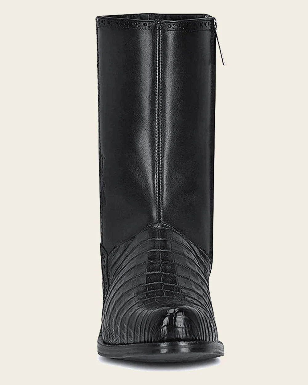 Vestido Cuadra Bota Exótica Negra