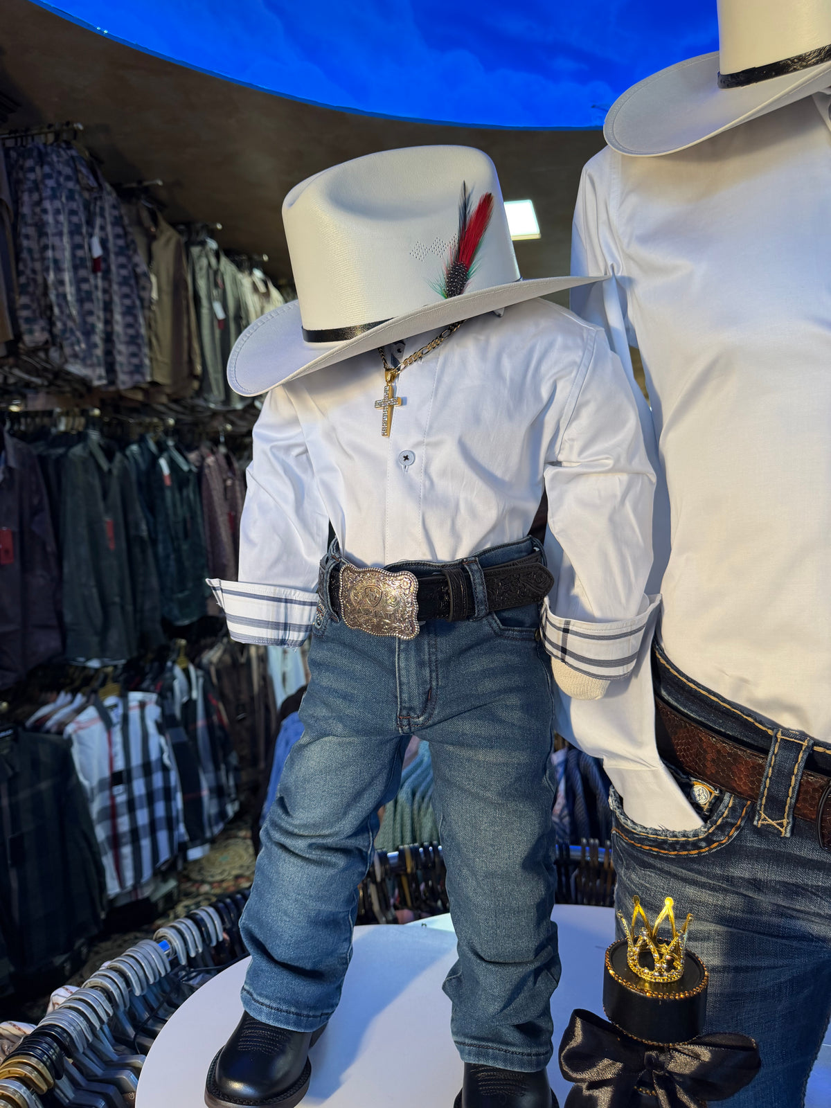 Kid's Modern Fit White Elegance
