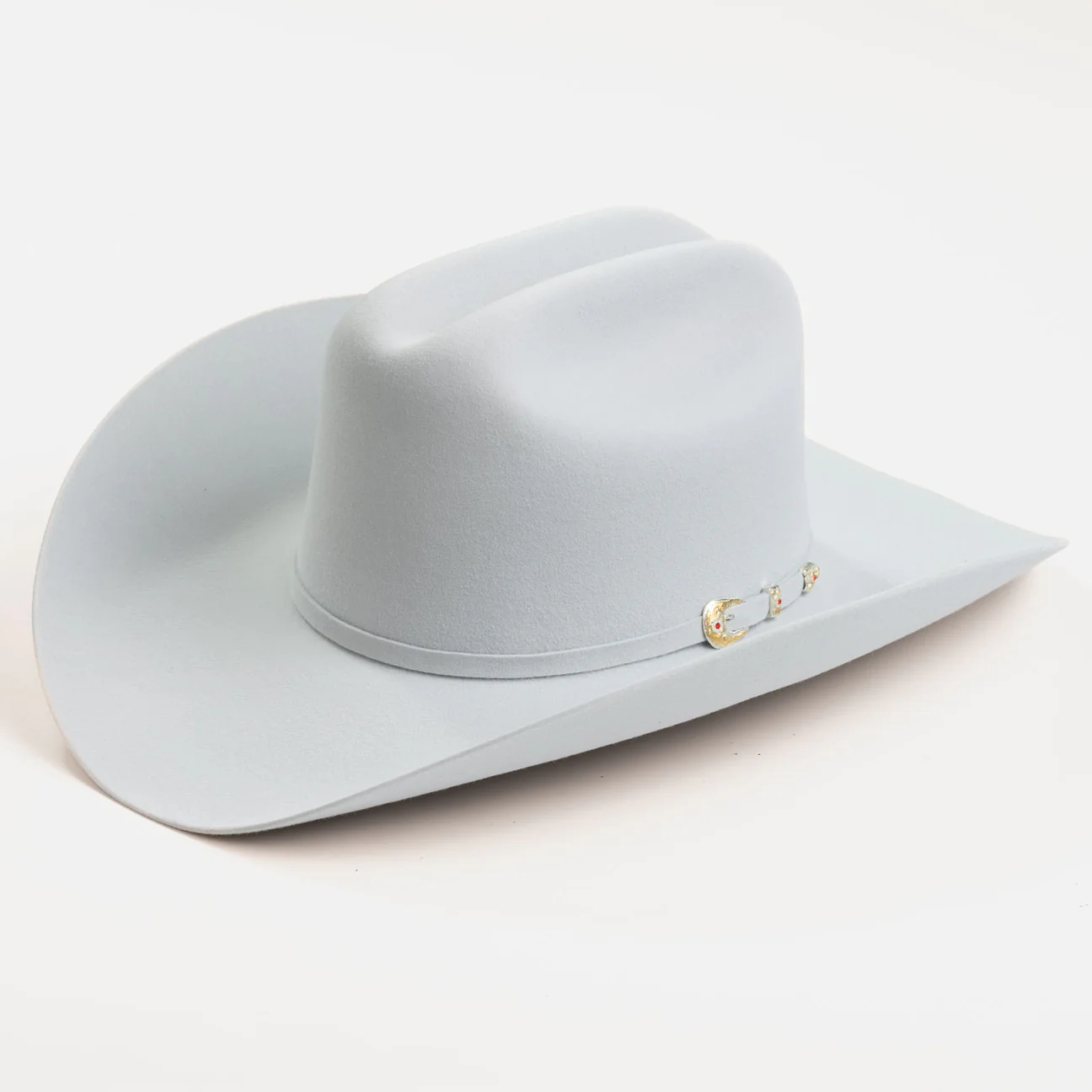 Larry Mahan 6x in Platinum Fur Felt Western Hat