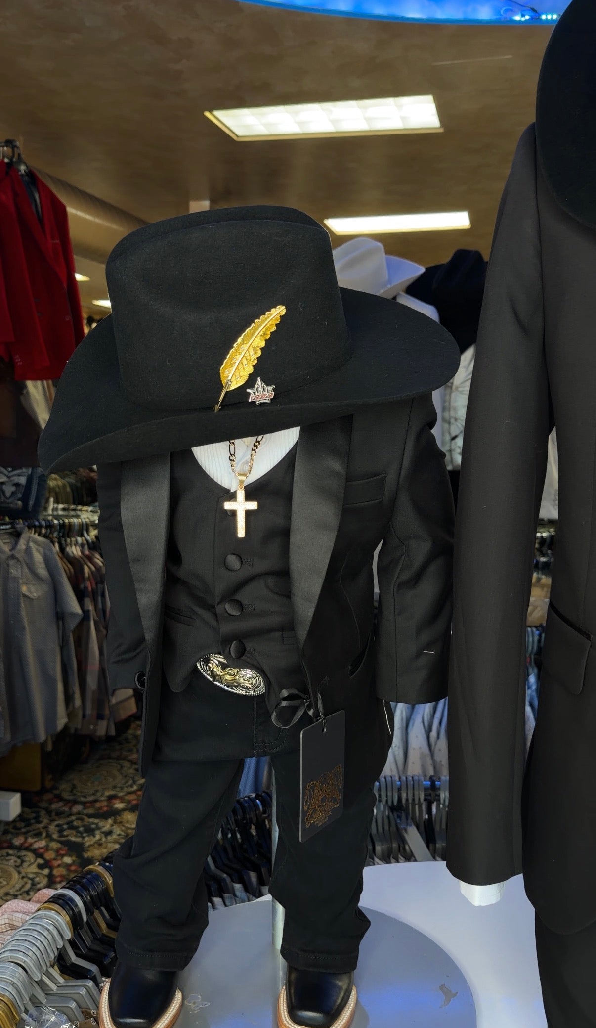 Boy’s All Black Luxury Suit