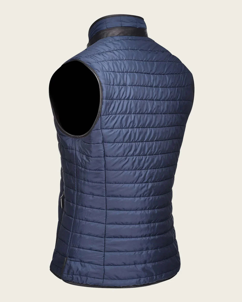 Cuadra Brown Embroidered Vest (Reversible vest)