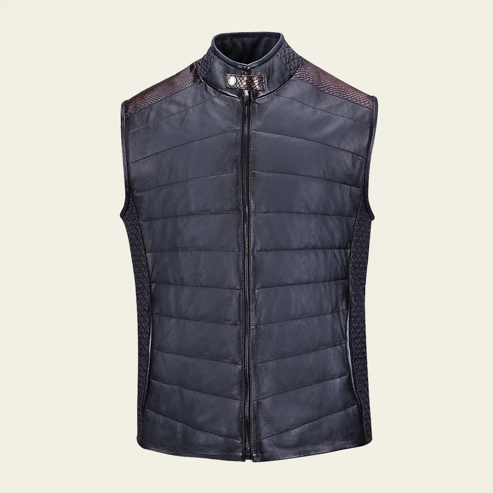 NEW Cuadra Men’s Python & Ovine Leather Vest