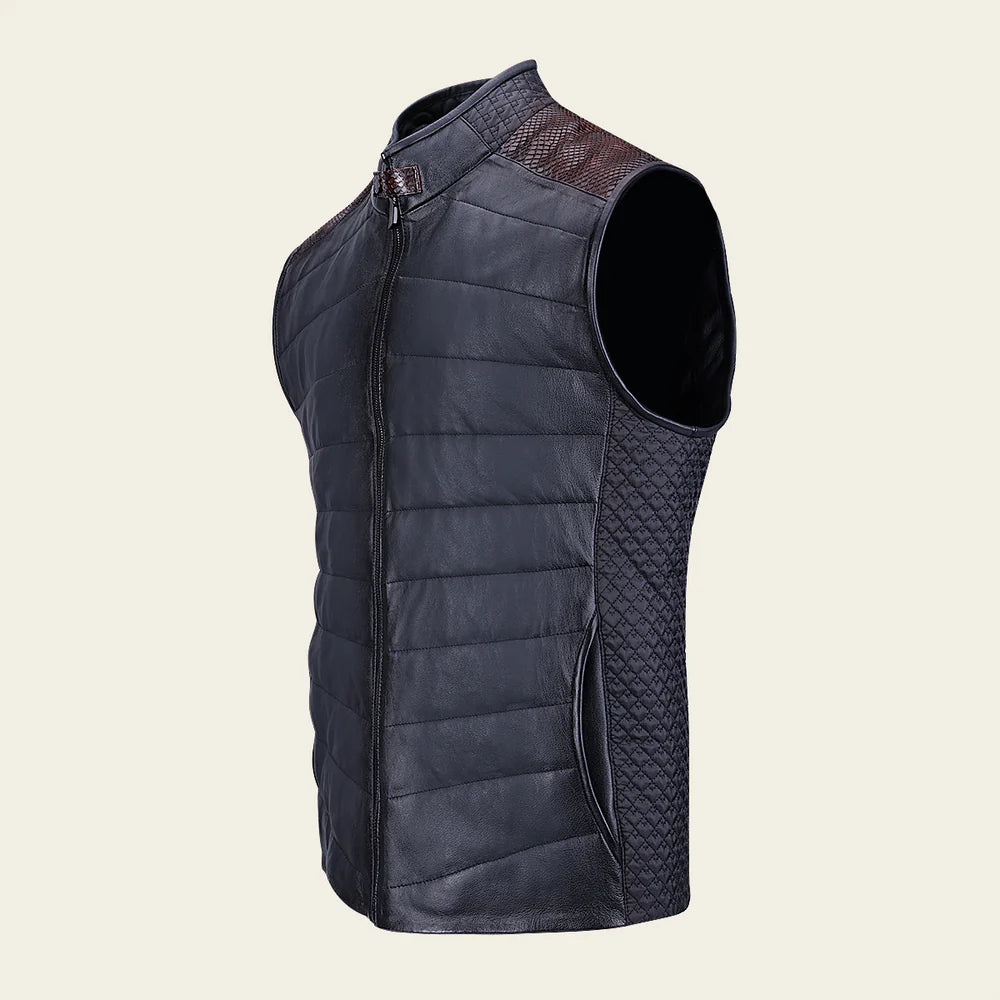 NEW Cuadra Men’s Python & Ovine Leather Vest