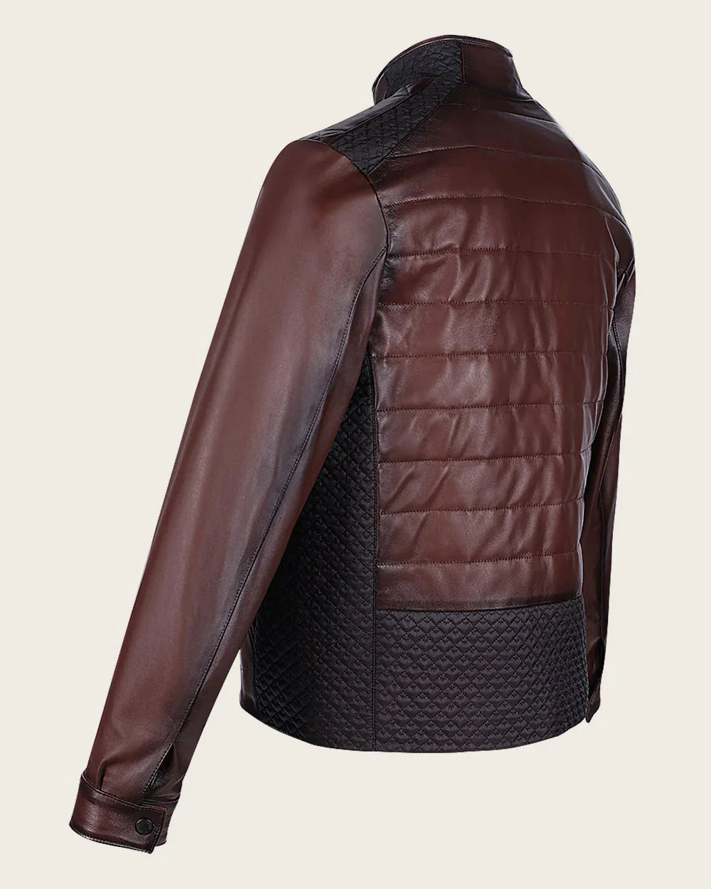 Chaqueta casual marrón Cuadra