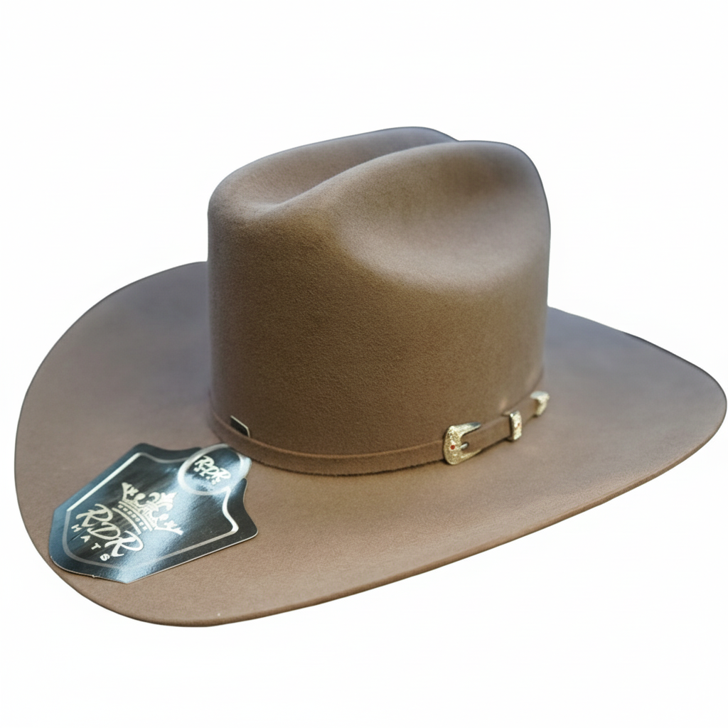 RDR (Rey De Reyes) Moka Sinaloa Western Felt Hat