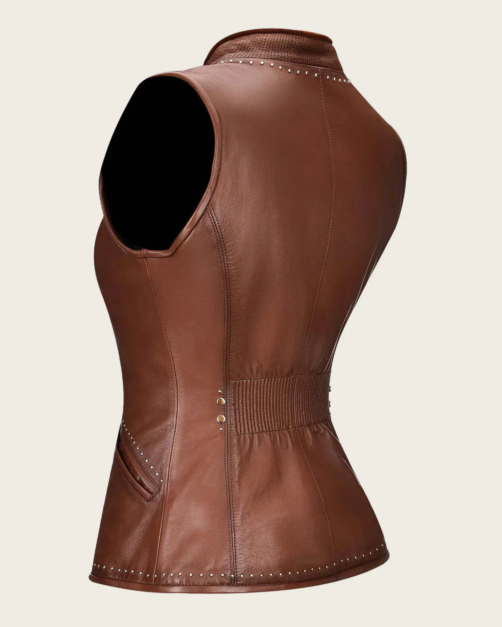 Chaleco bordado Cuadra Honey