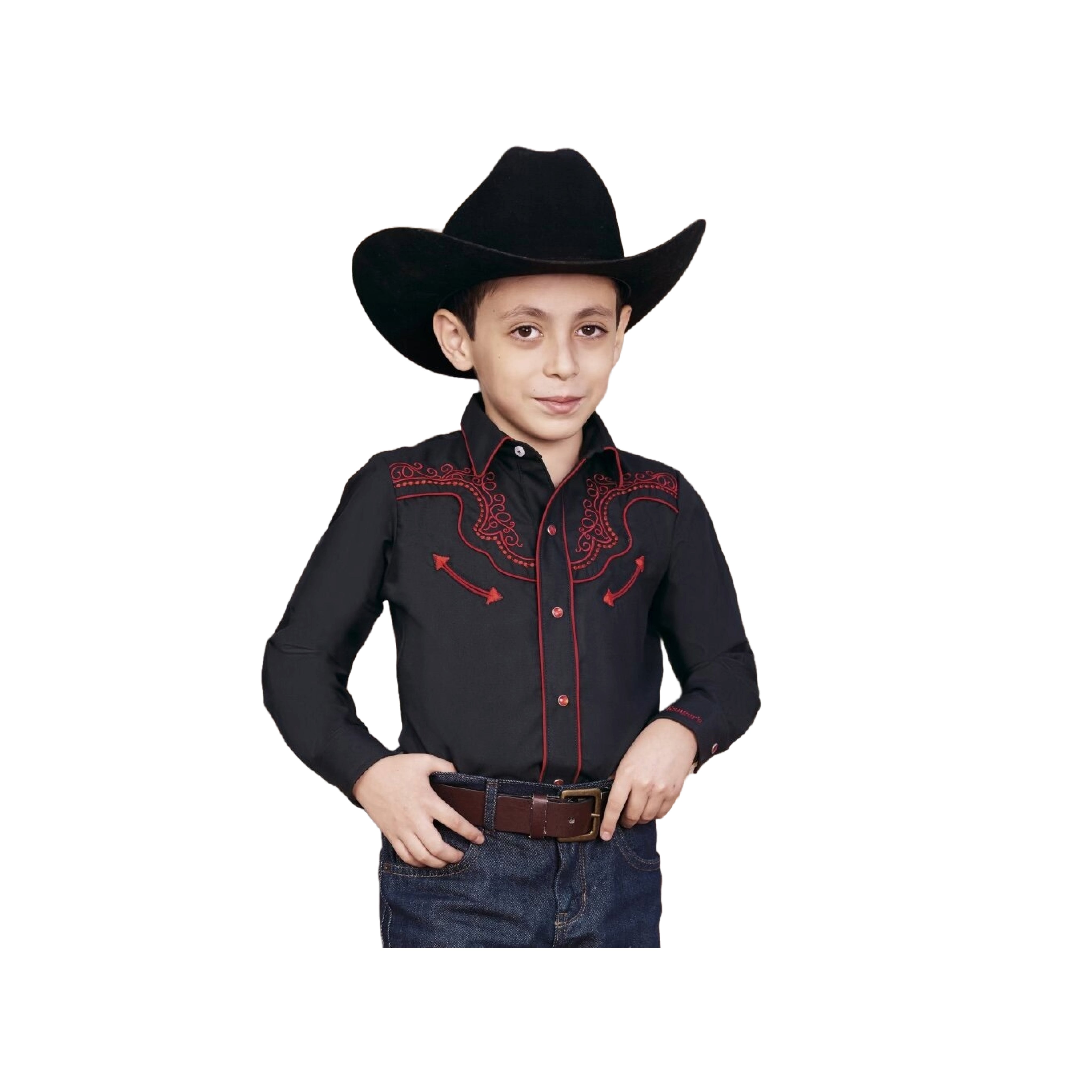 Rangers Western Wear Shirt - Black
