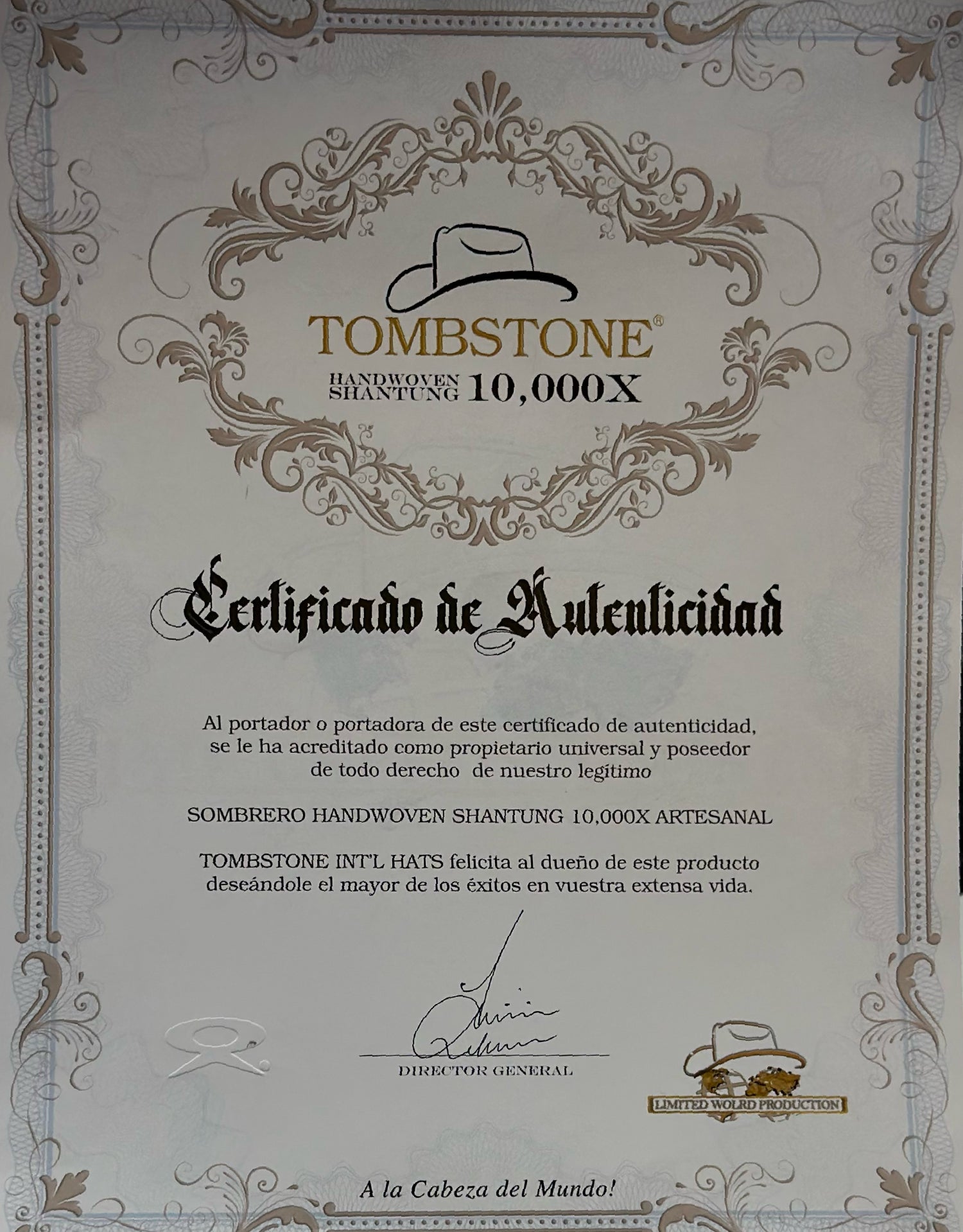 Tombstone Master 10,000x Chaparral