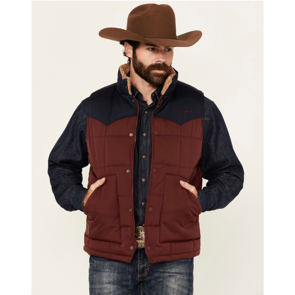 Kimes Ranch Men's Muir Trail Quilted Vest