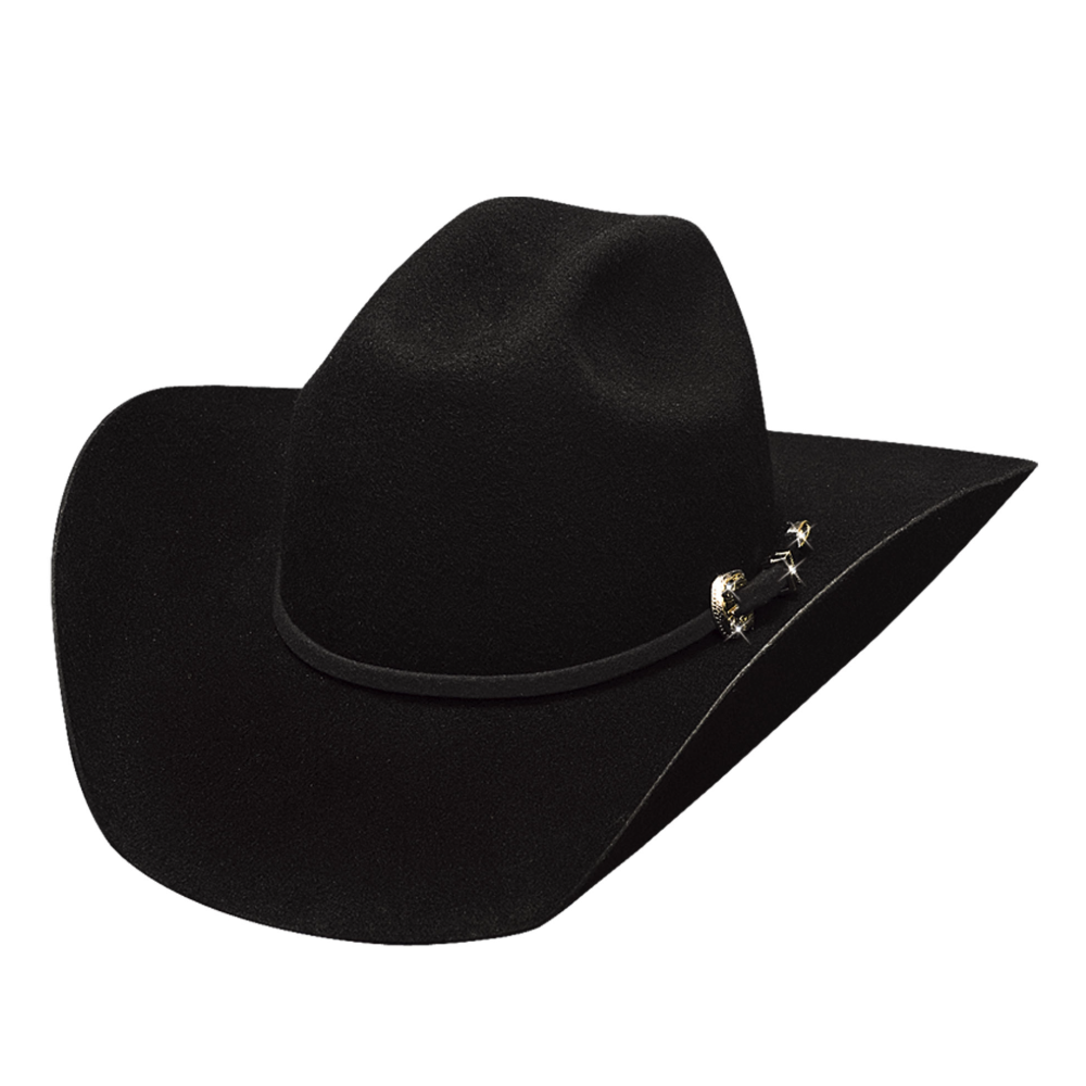 KINGMAN JR Black Felt Hat OSFM