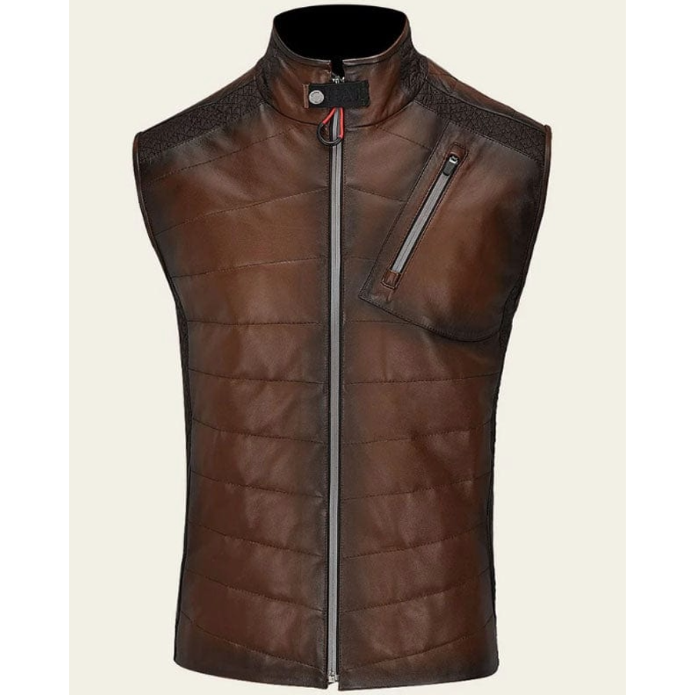 Cuadra Men's Vest Brown
