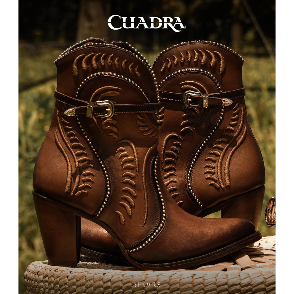 Botín Cuadra Ankle Honey