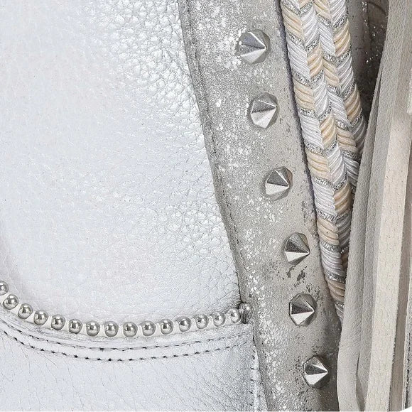 Cuadra Angelina White Fringe Boot