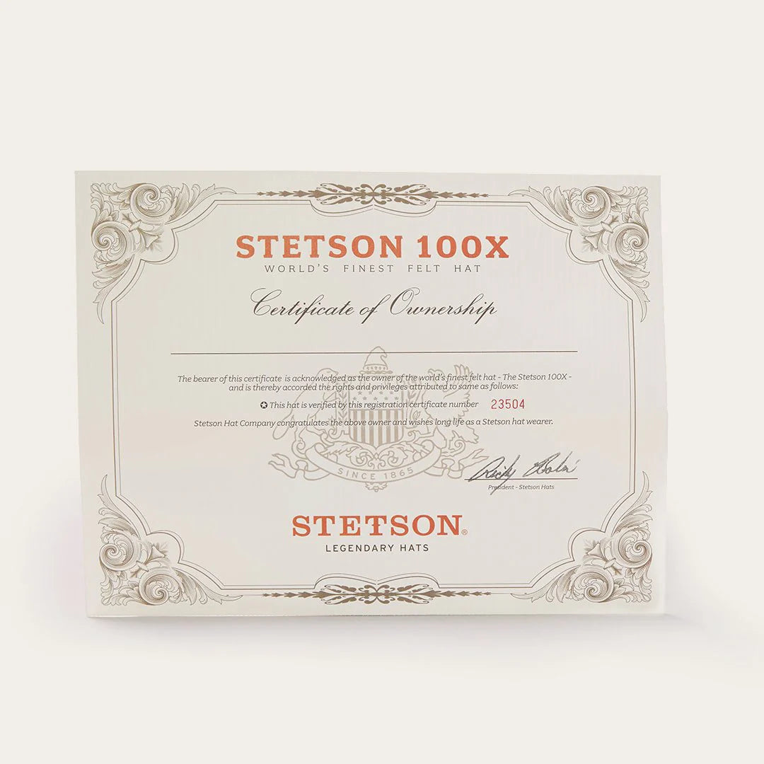 El Presidente Black 100X Premier Cowboy Hat